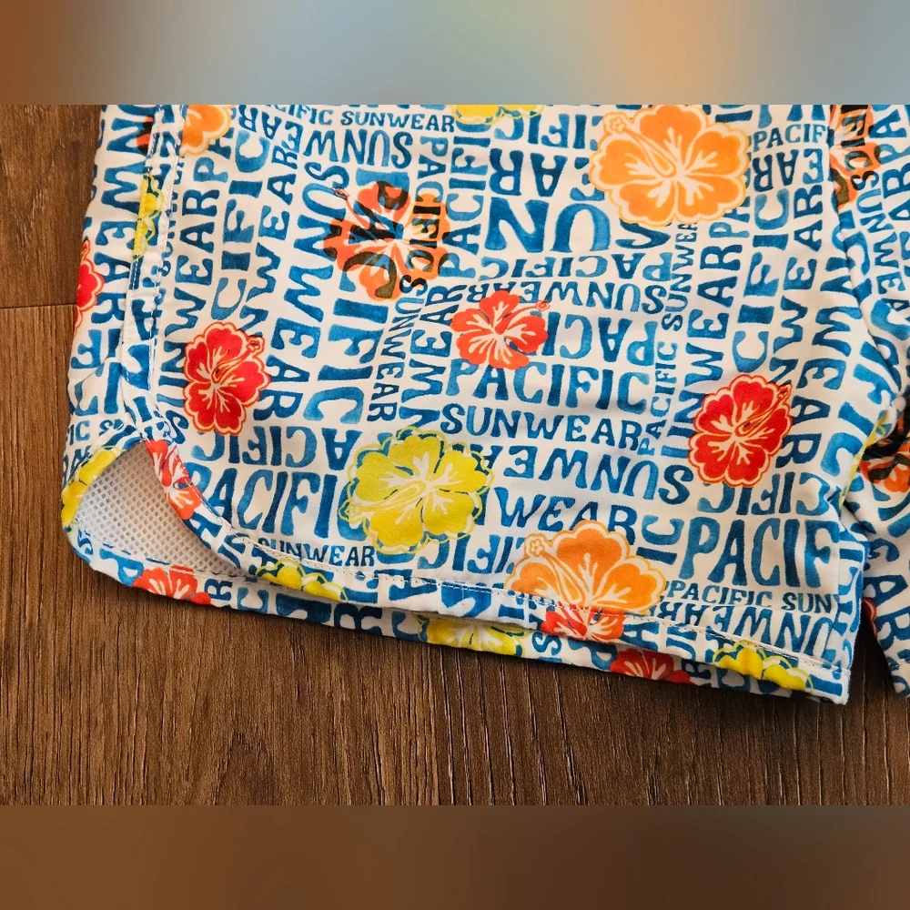 PacSun Kids Size XL 12 Swim Trunks Shorts Pacific Sunwear DAMAGED